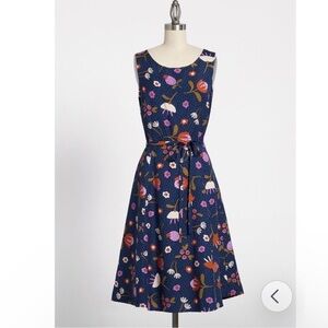 Modcloth x Princess Highway Floral Strawberry Printed Mini Dress